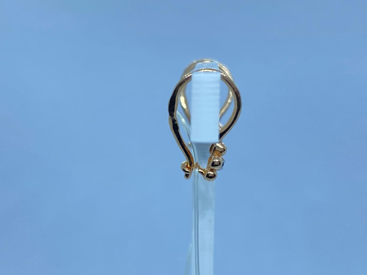 51-120-00499-1 СЕРЬГИ С ПЕТЕЛЬКОЙ (Au 585)