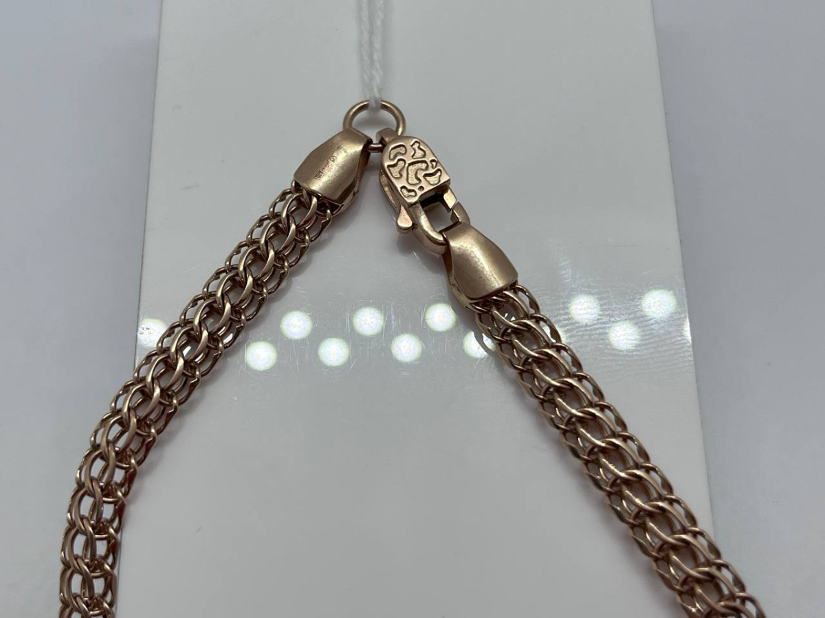 ЦЛИТ585 ЦЕПЬ ПОЛНОВЕСНАЯ Итальянка (Au 585)