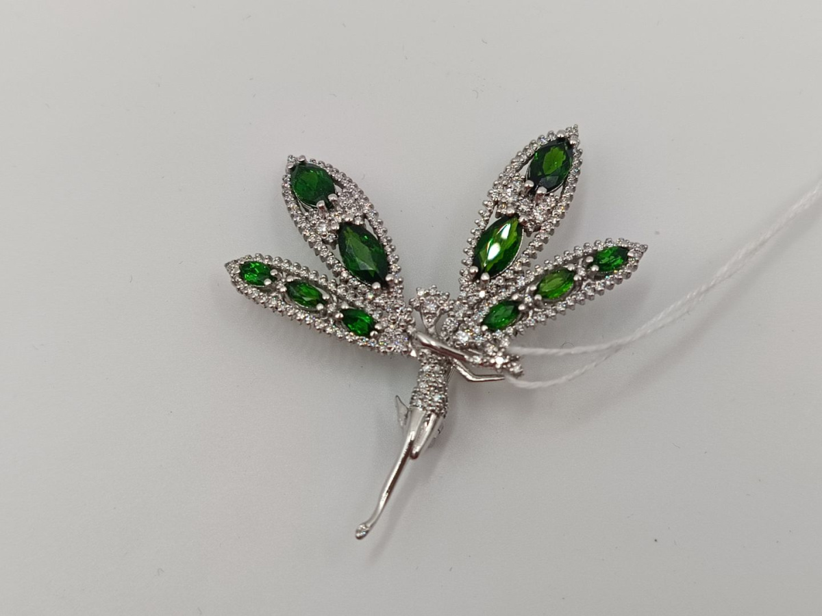 БРОШЬ БРИЛЛИАНТ Au 585