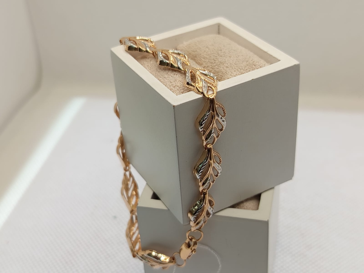 БРАСЛЕТ ФАНТАЗИЯ без камня (Au 585)