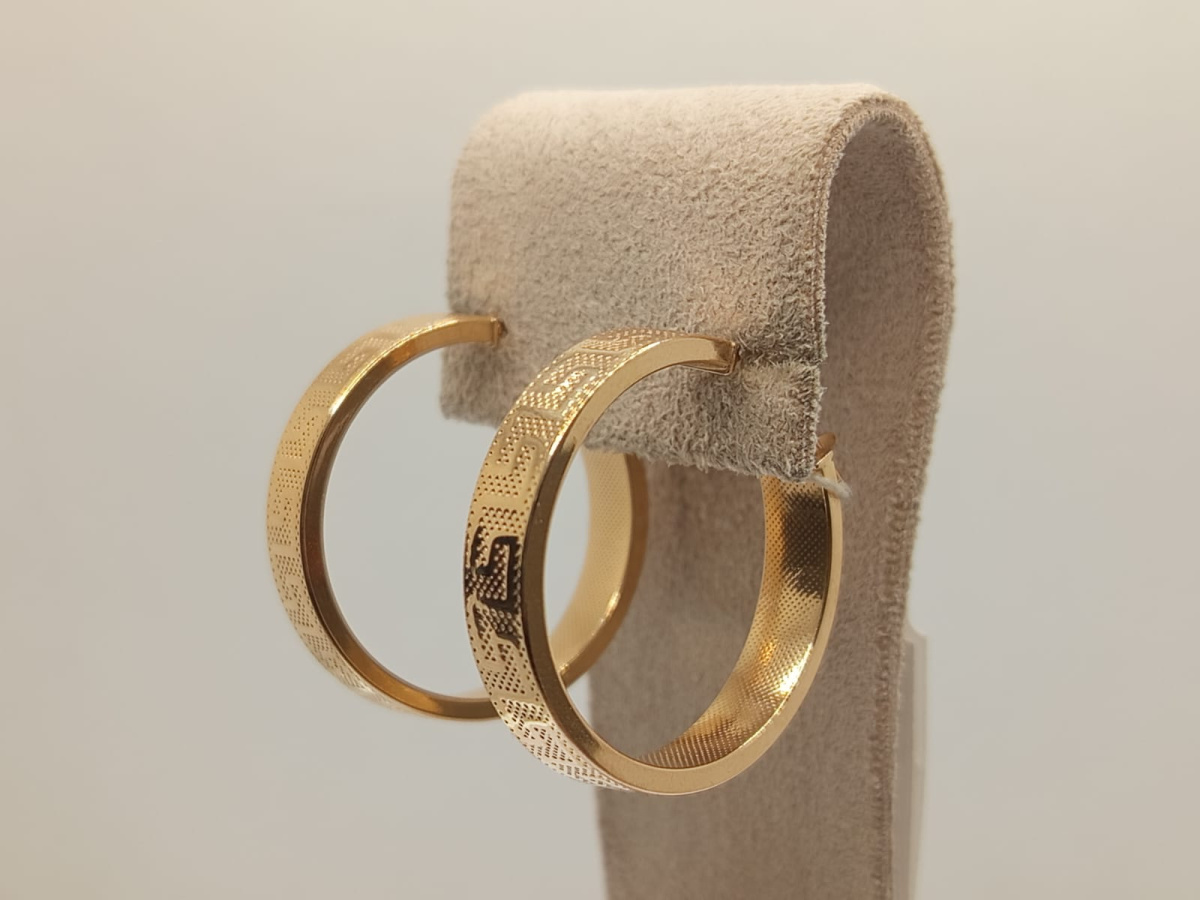 СЕРЬГИ БЕЗ КАМНЯ (Au 585)