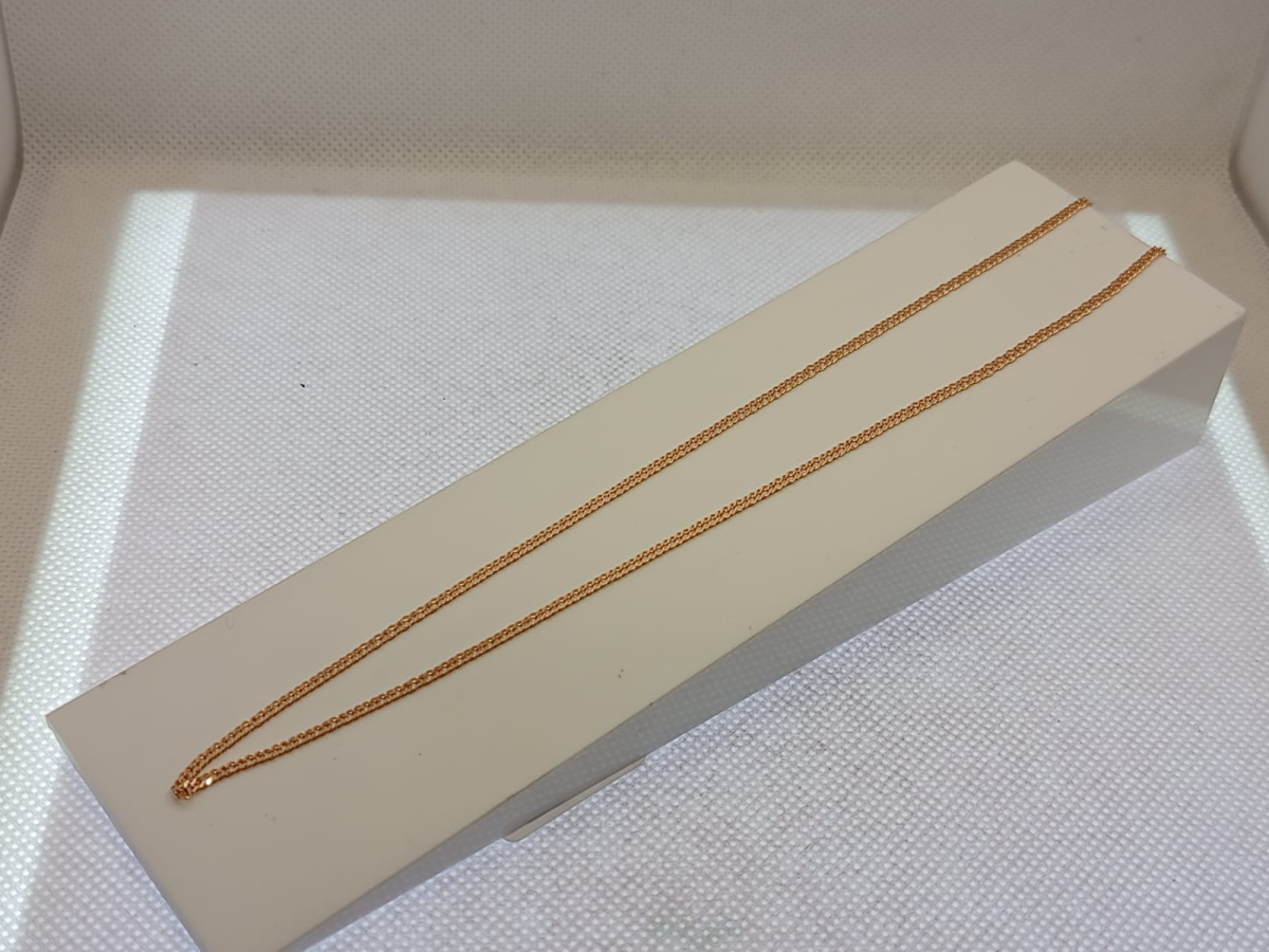 ЦЕПЬ ПОЛНОВЕСНАЯ Ромб двойной (Au 585)