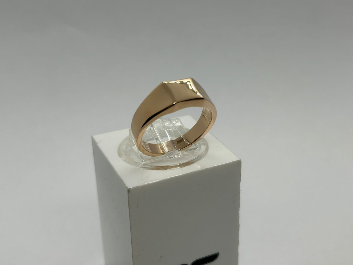 КОЛЬЦО ПЕЧАТКА без камня (Au 585)