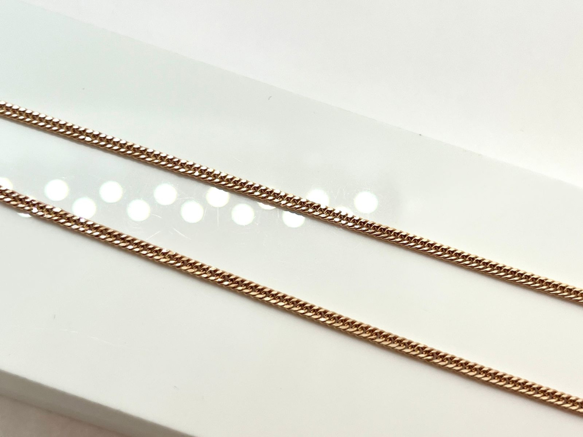 ЦЕПЬ ПУСТОТЕЛАЯ Панцирное (Au 585)