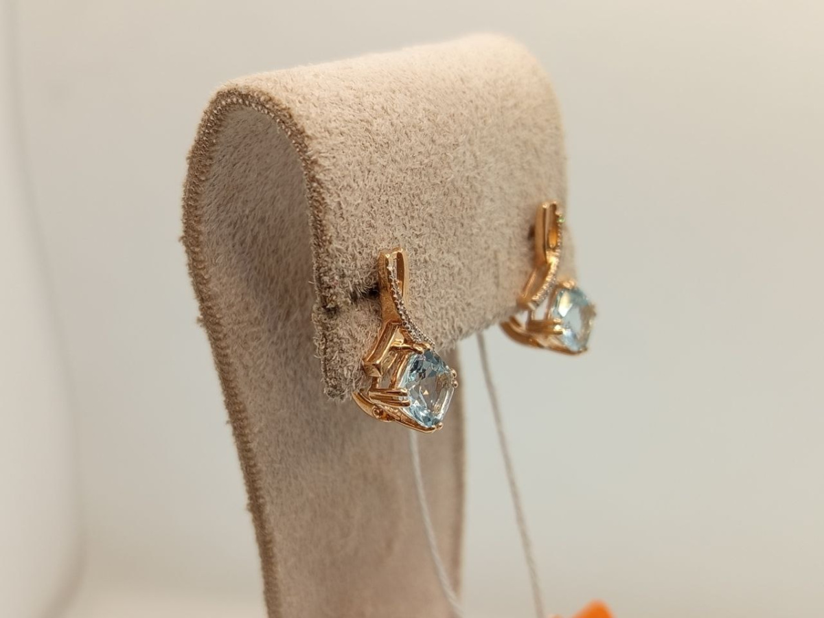 СЕРЬГИ БРИЛЛИАНТ (Au 585)