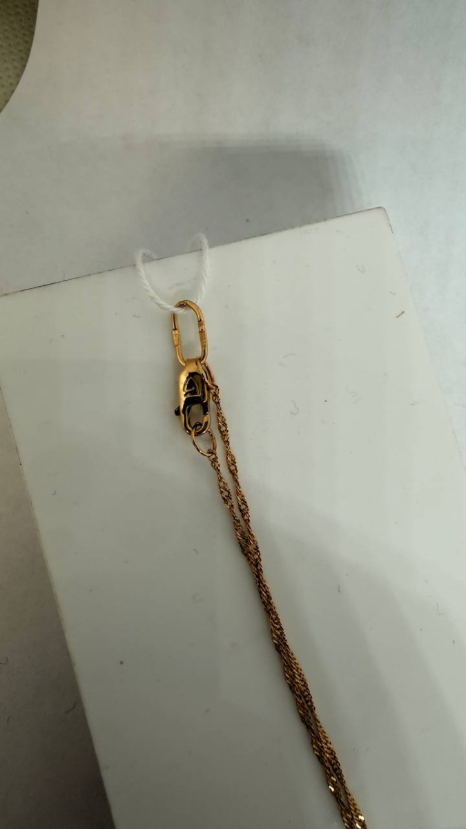 ЦЛСИ585 ЦЕПЬ ПОЛНОВЕСНАЯ Сингапур (Au 585)