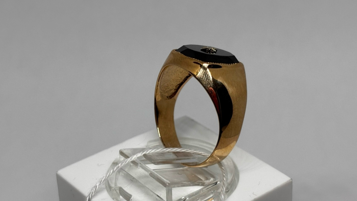 ПЕЧКМИ585 ПЕЧАТКА С КАМНЯМИ (Au 585)