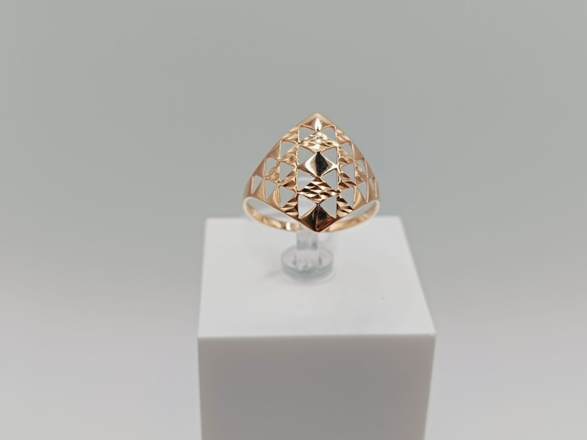 КОЛБКМ585 КОЛЬЦО БЕЗ КАМНЯ (Au 585)