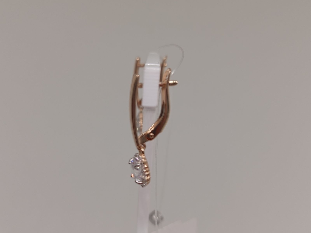 СЕРЬГИ С КАМНЯМИ (Au 585)