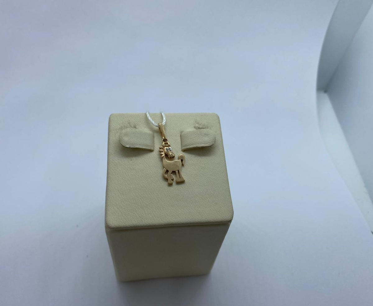 ПОДВЕСКА С КАМНЯМИ (Au 585)