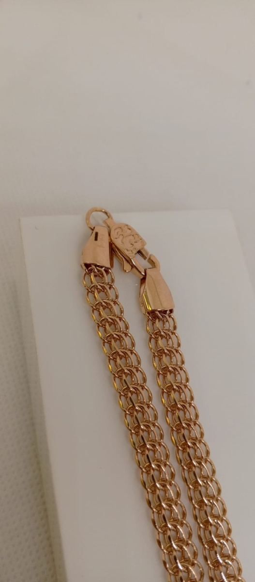 ЦЛИТ585 ЦЕПЬ ПОЛНОВЕСНАЯ Итальянка (Au 585)