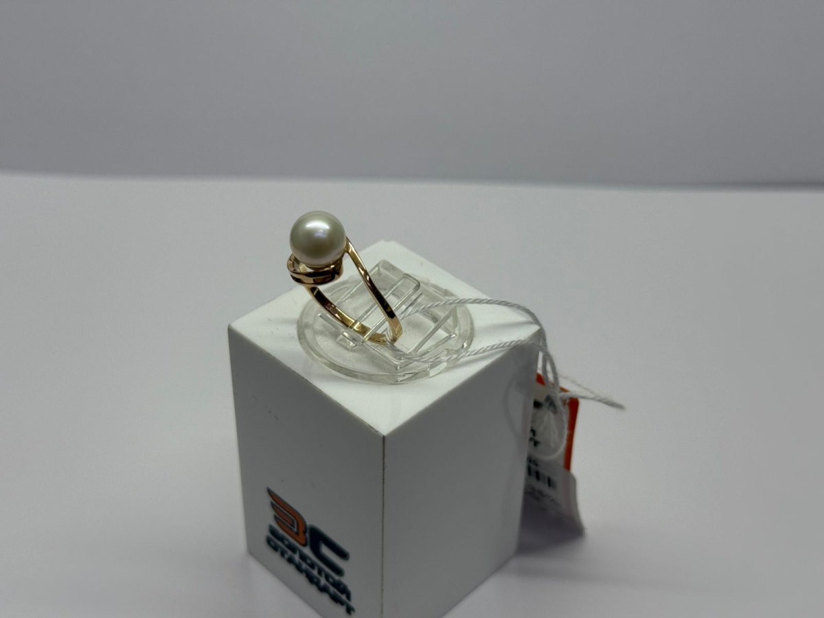 КОЛКМ585 КОЛЬЦО С КАМНЕМ (Au 585)