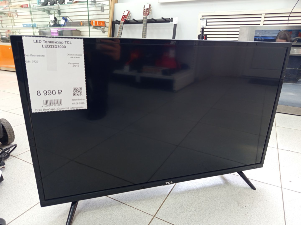 LED Телевизор TCL LED32D3000
