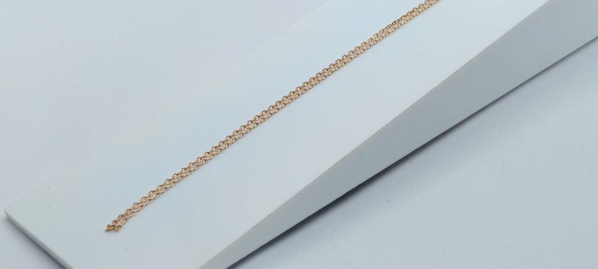 ЦЕПЬ ПУСТОТЕЛАЯ Якорное (Au 585)