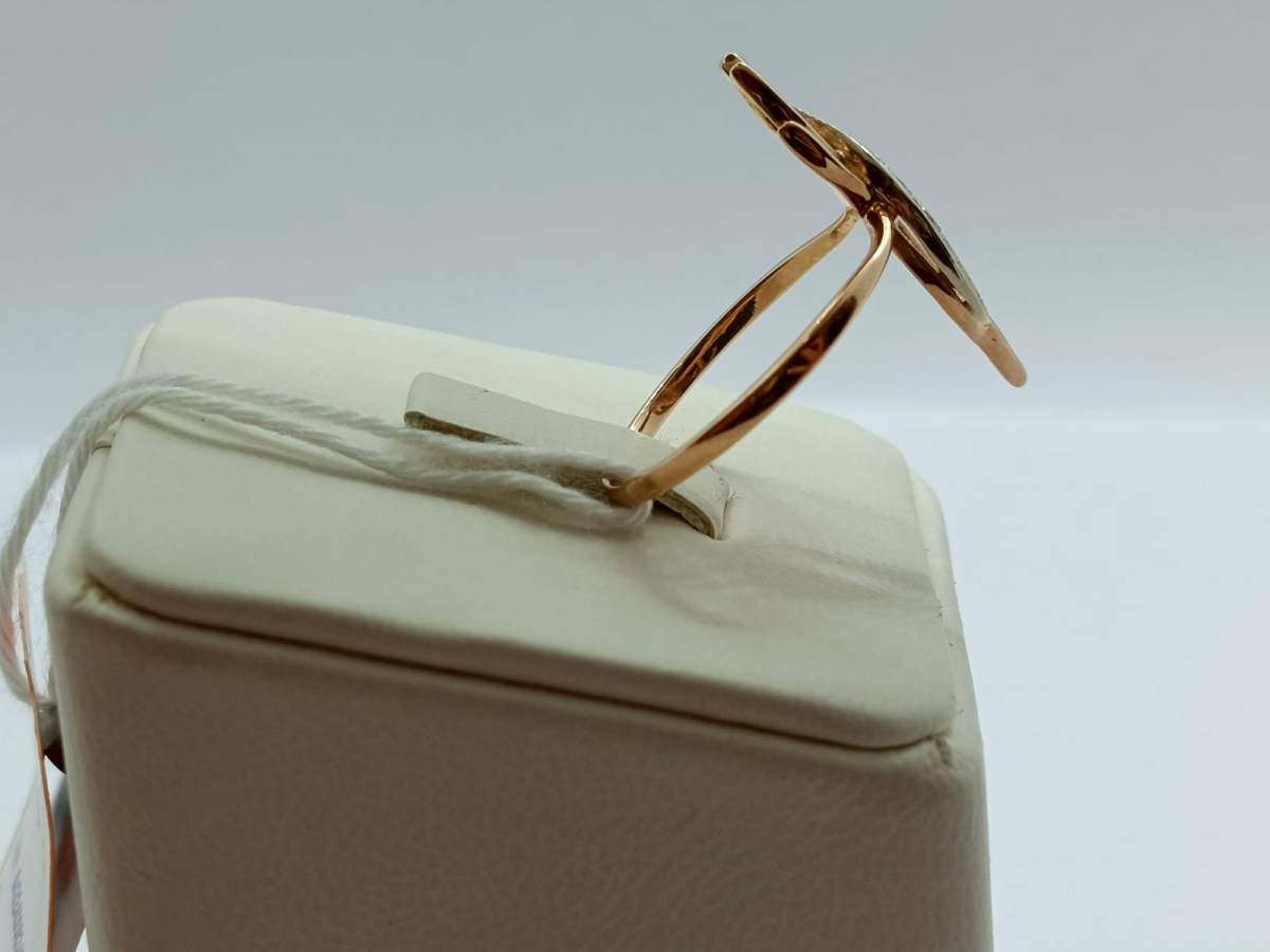 КОЛКМИ585 КОЛЬЦО С КАМНЯМИ (Au 585)