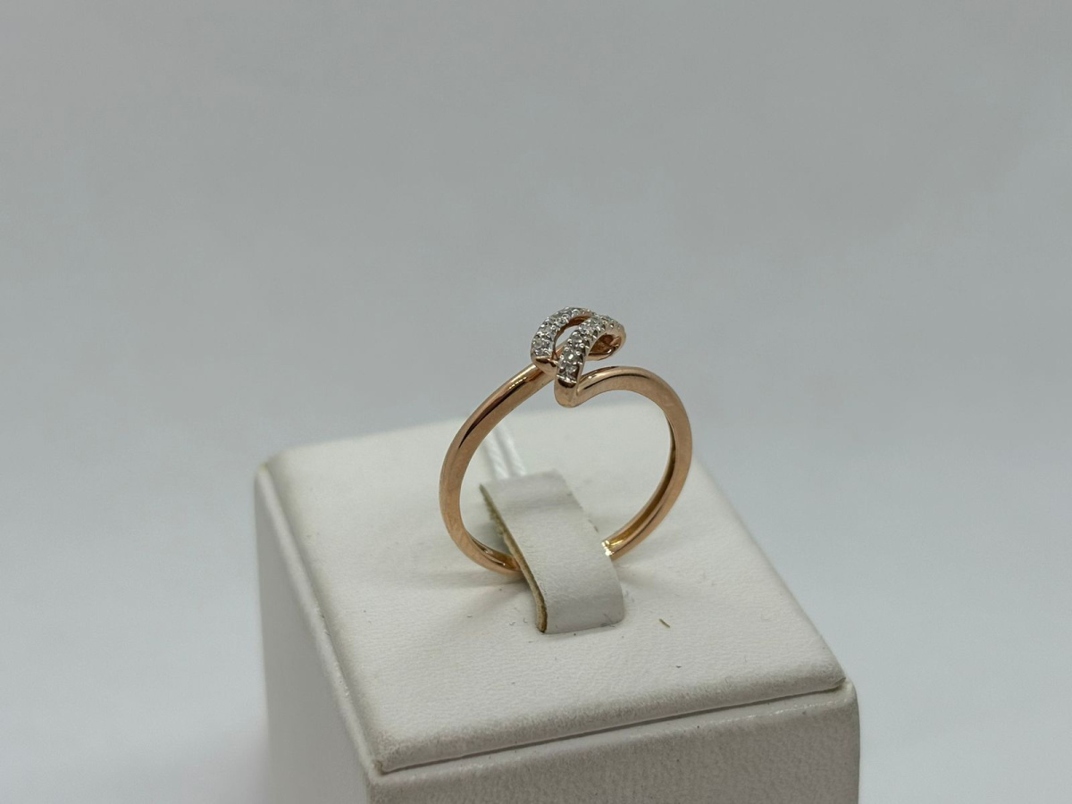 КОЛЬЦО БРИЛЛИАНТ Au 585