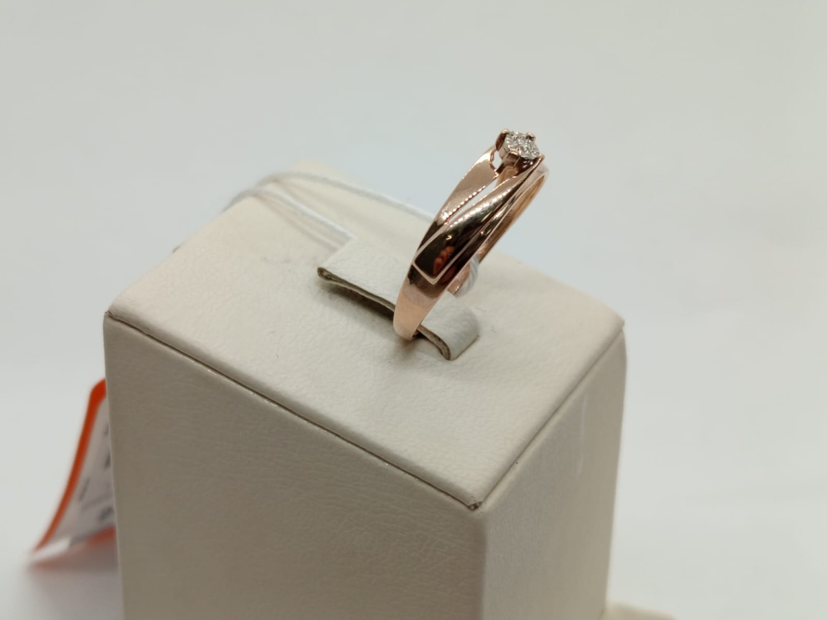 КОЛЬЦО БРИЛЛИАНТ Au 585