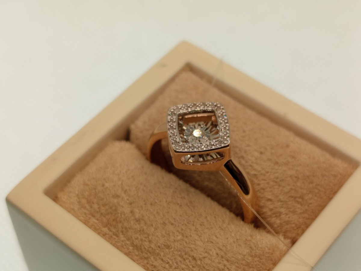 КОЛЬЦО БРИЛЛИАНТ (Au 585)