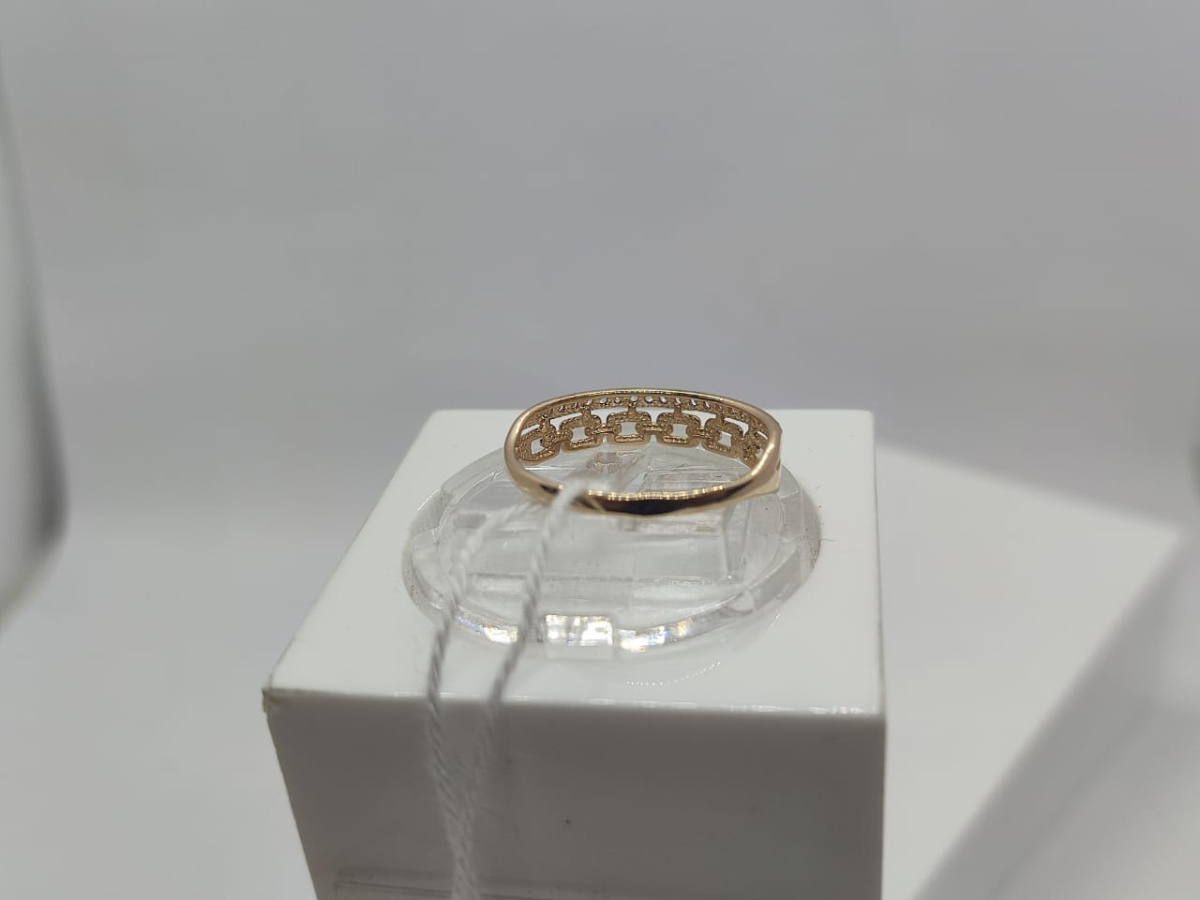КОЛКМИ585 КОЛЬЦО С КАМНЯМИ (Au 585)
