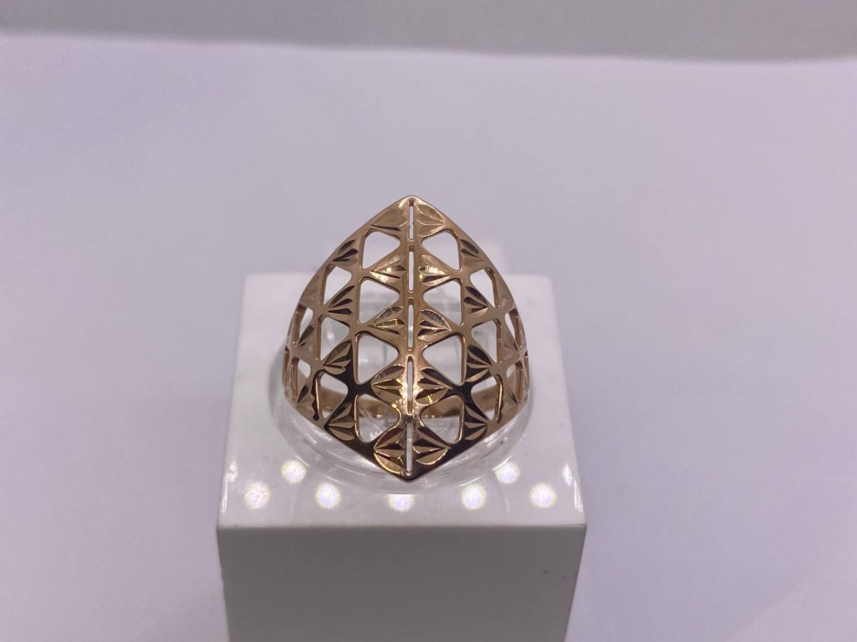 017613 КОЛЬЦО БЕЗ КАМНЯ (Au 585)