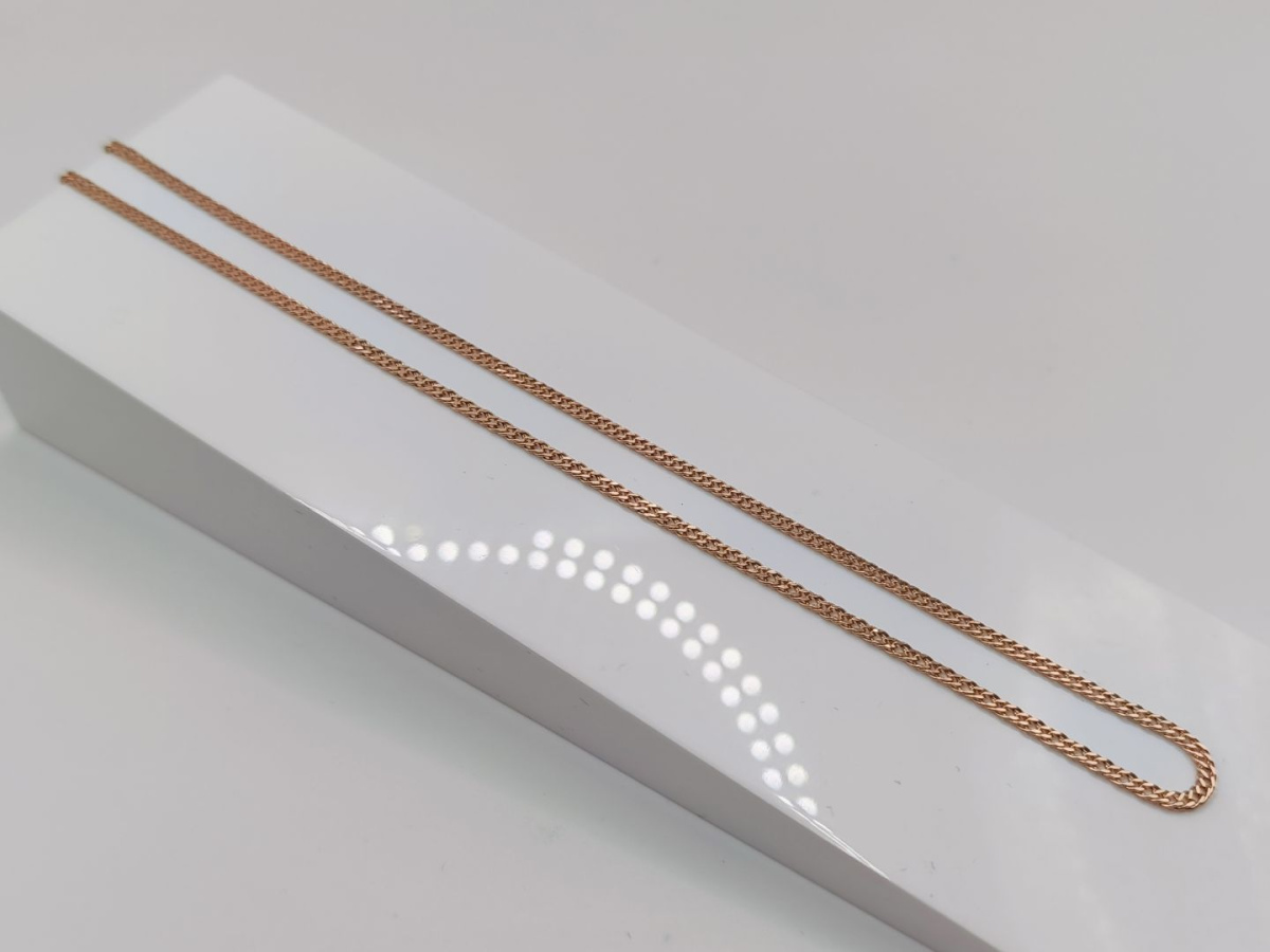 ЦЛР2585 ЦЕПЬ ПОЛНОВЕСНАЯ Ромб двойной (Au 585)