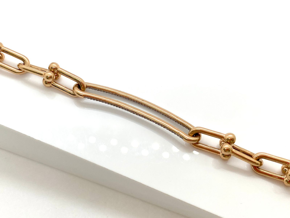 КОЛЬЕ С КАМНЯМИ (Au 585)