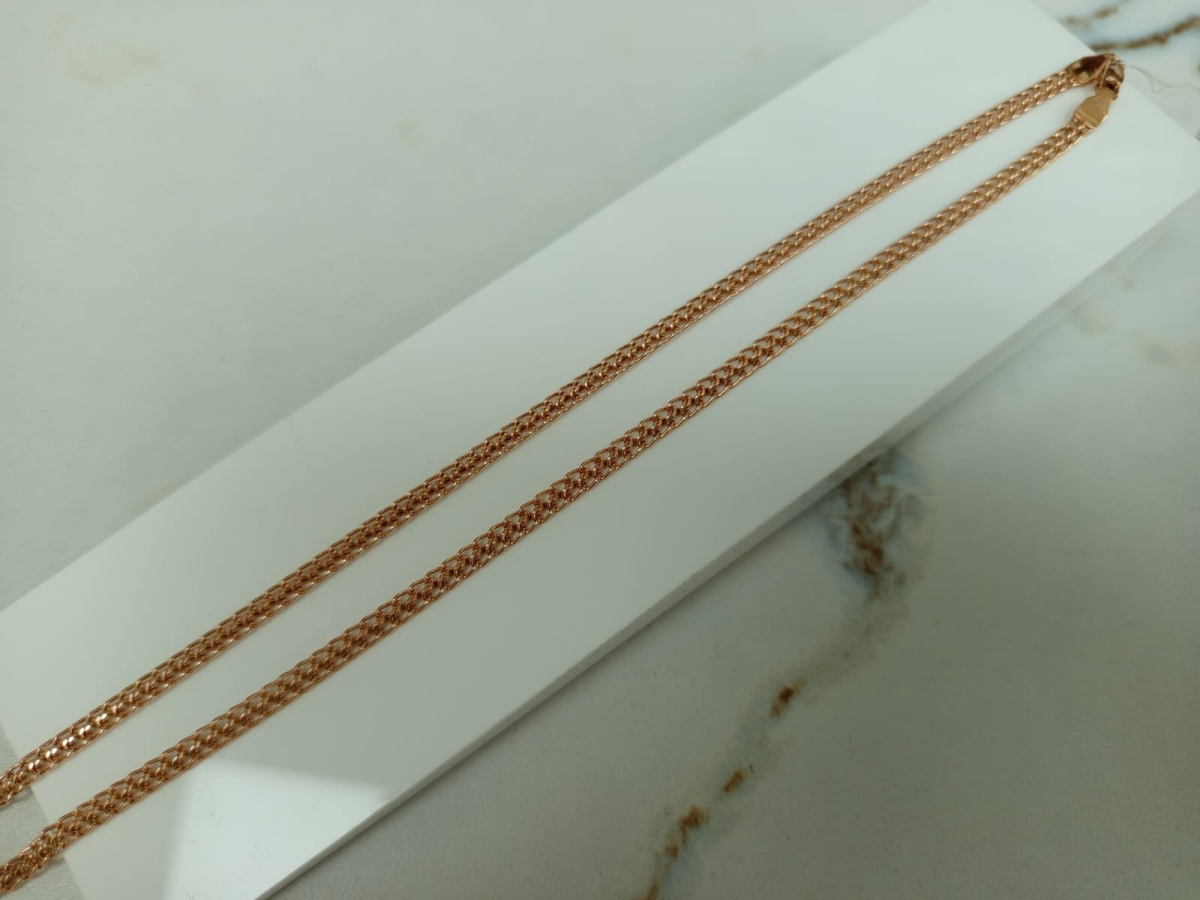 ЦЕПЬ ПУСТОТЕЛАЯ Царь (Au 585) ЦЕПЬ ПУСТОТЕЛАЯ Царь (Au 585)