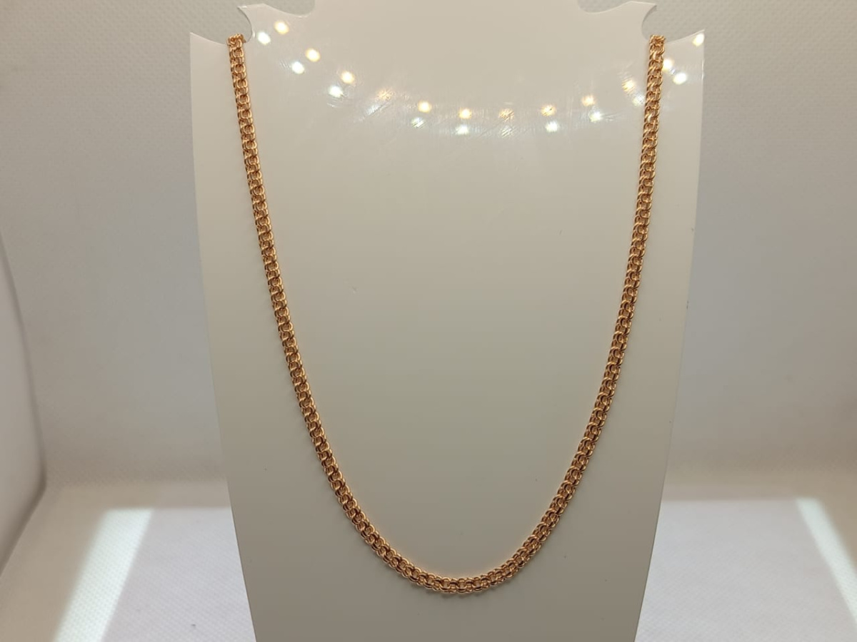 ЦЕПЬ ПОЛНОВЕСНАЯ Бисмарк (Au 585)