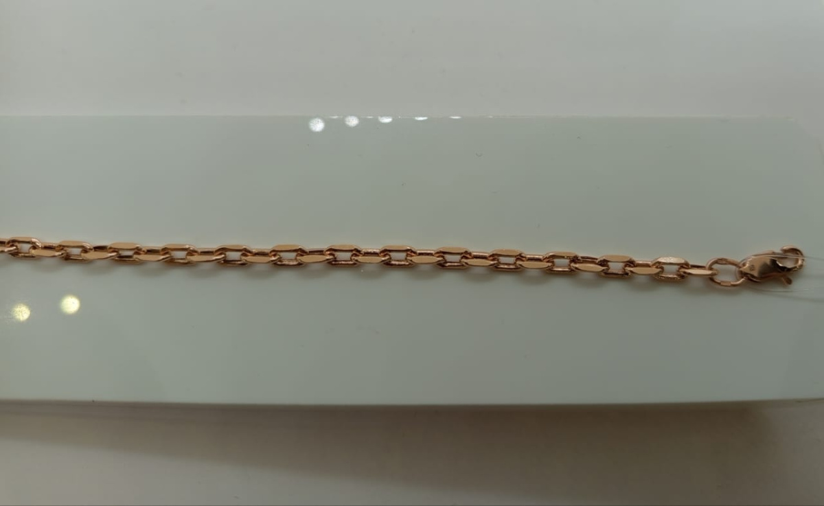 620712022 БРАСЛЕТ ПУСТОТЕЛЫЙ Якорное (Au 585)