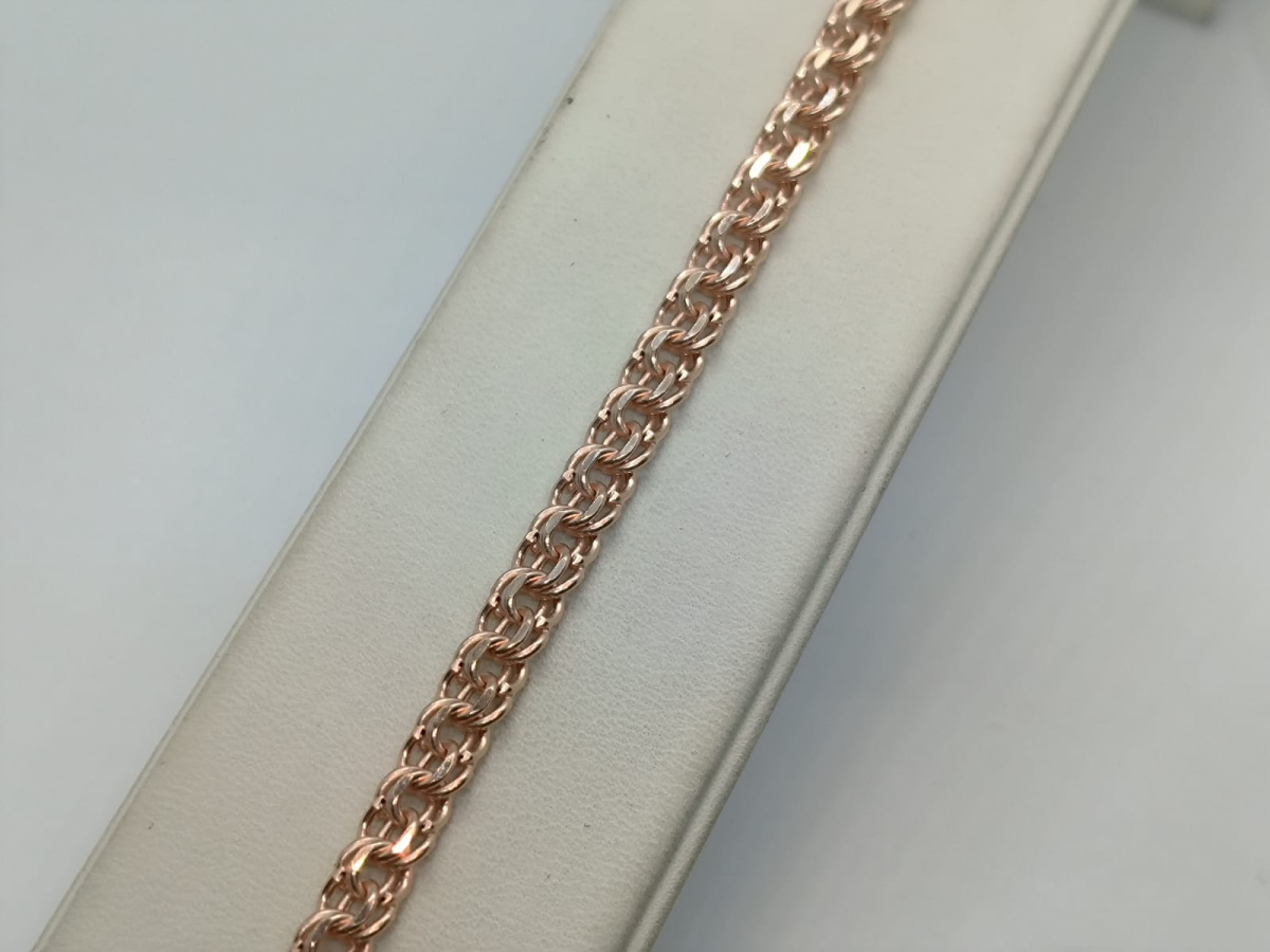 НБ 12-316ПГ БРАСЛЕТ ПУСТОТЕЛЫЙ (Au 585)