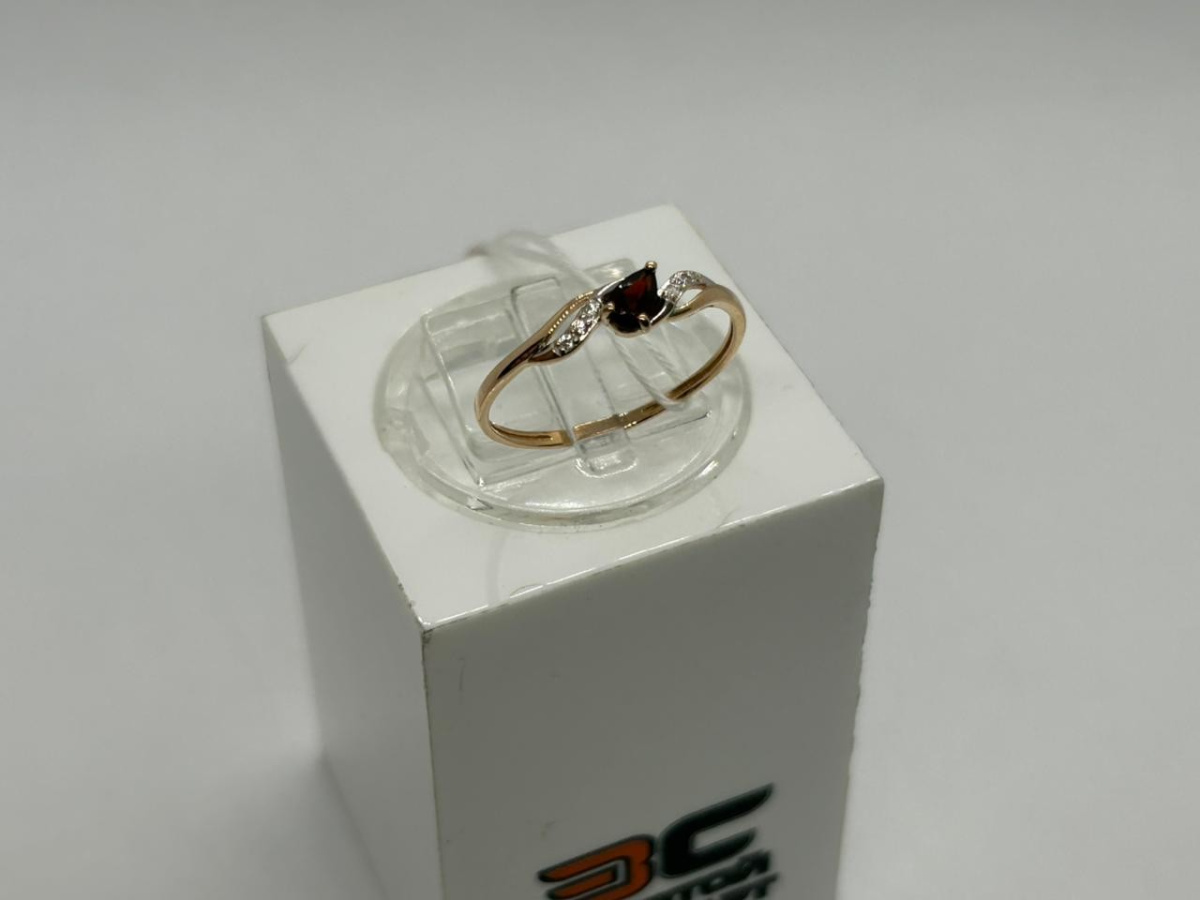 КОЛКМИ585 КОЛЬЦО С КАМНЯМИ (Au 585)