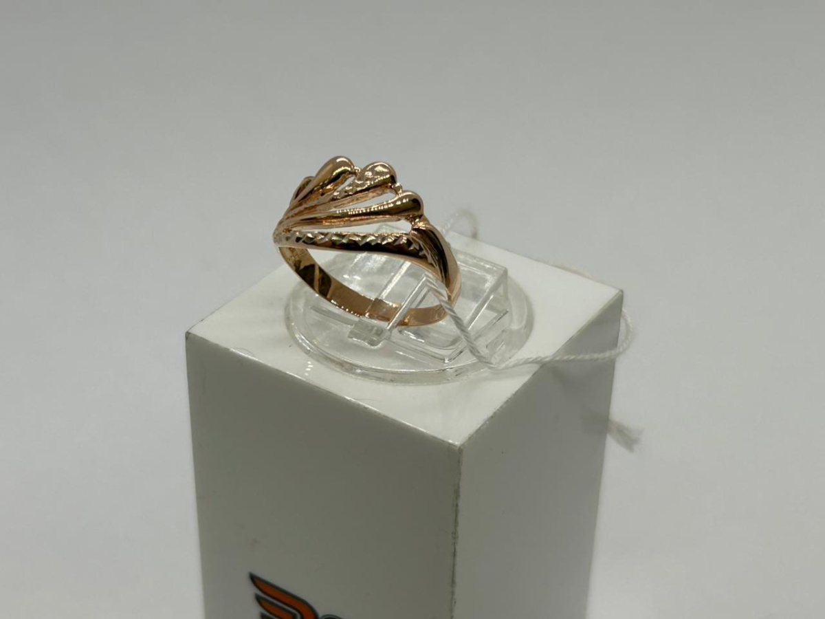 КОЛБКМ585 КОЛЬЦО БЕЗ КАМНЯ (Au 585)