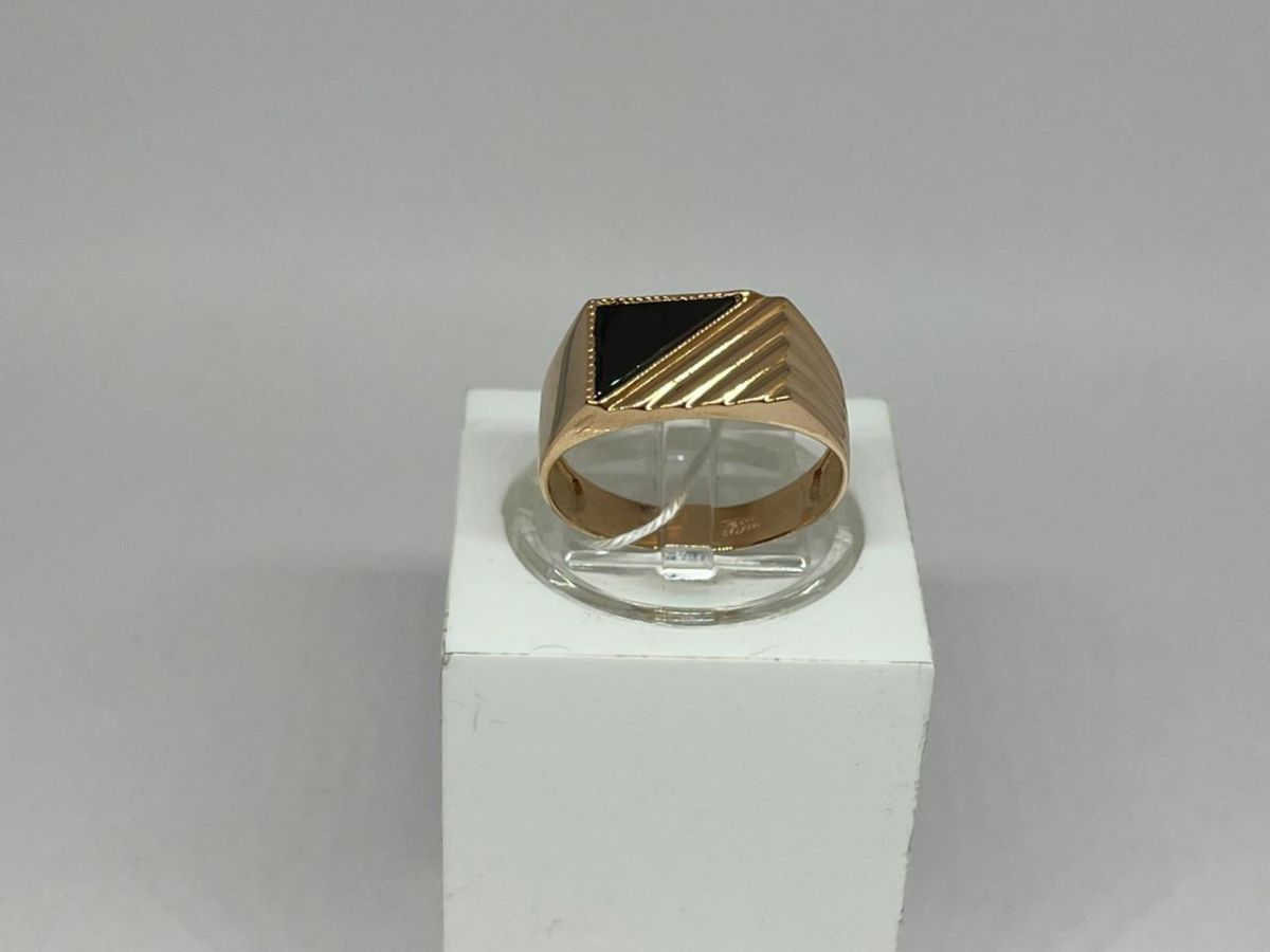 ПЕЧКМ585 ПЕЧАТКА С КАМНЕМ (Au 585)