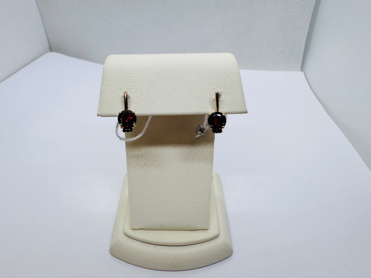 СЕРЬГИ С КАМНЯМИ (Au 585)