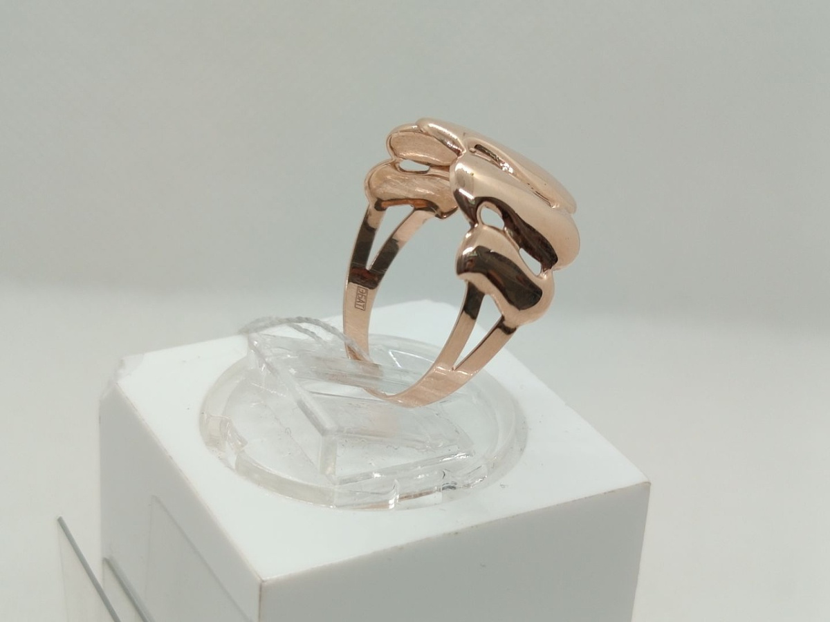 012718 КОЛЬЦО БЕЗ КАМНЯ (Au 585)