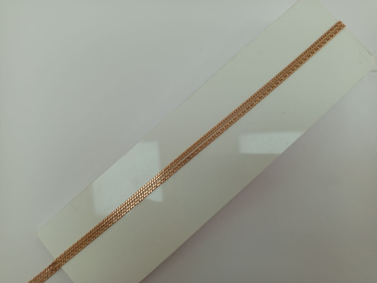 ЦЕПЬ ПОЛНОВЕСНАЯ Ромб двойной (Au 585)