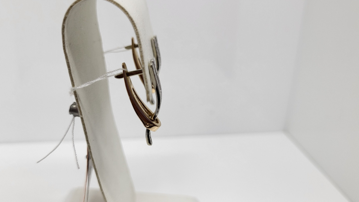 СЕРЬГИ С КАМНЯМИ (Au 585)