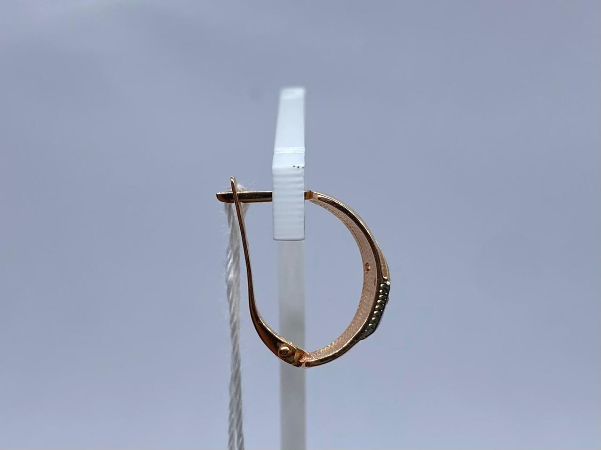 СЕРЬГИ С КАМНЯМИ (Au 585)