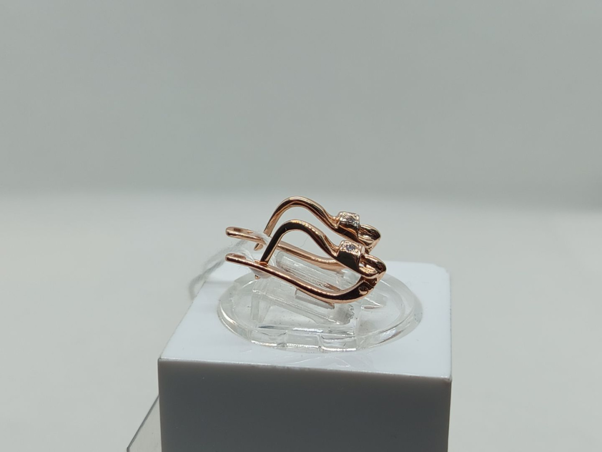 СЕРЬГИ С КАМНЯМИ (Au 585)