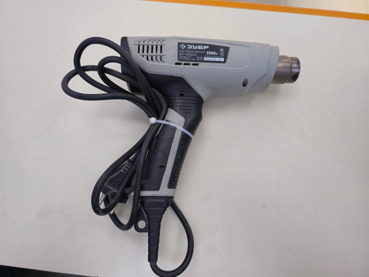 Строительный фен Зубр ЗТФ-2000