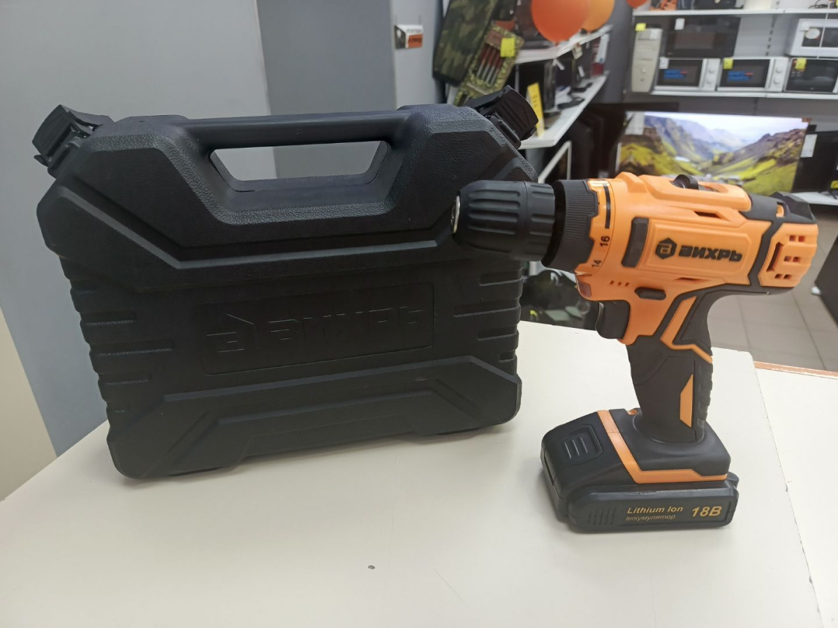 Шуруповерт Вихрь ДА-18Л-2К