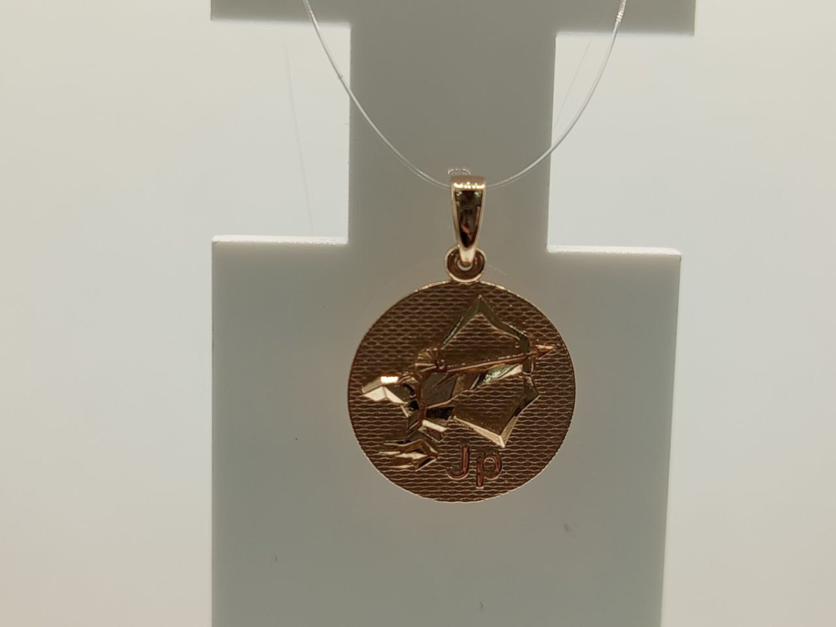 ПОДВЕСКА ЗНАК ЗОДИАКА СТРЕЛЕЦ (Au 585)