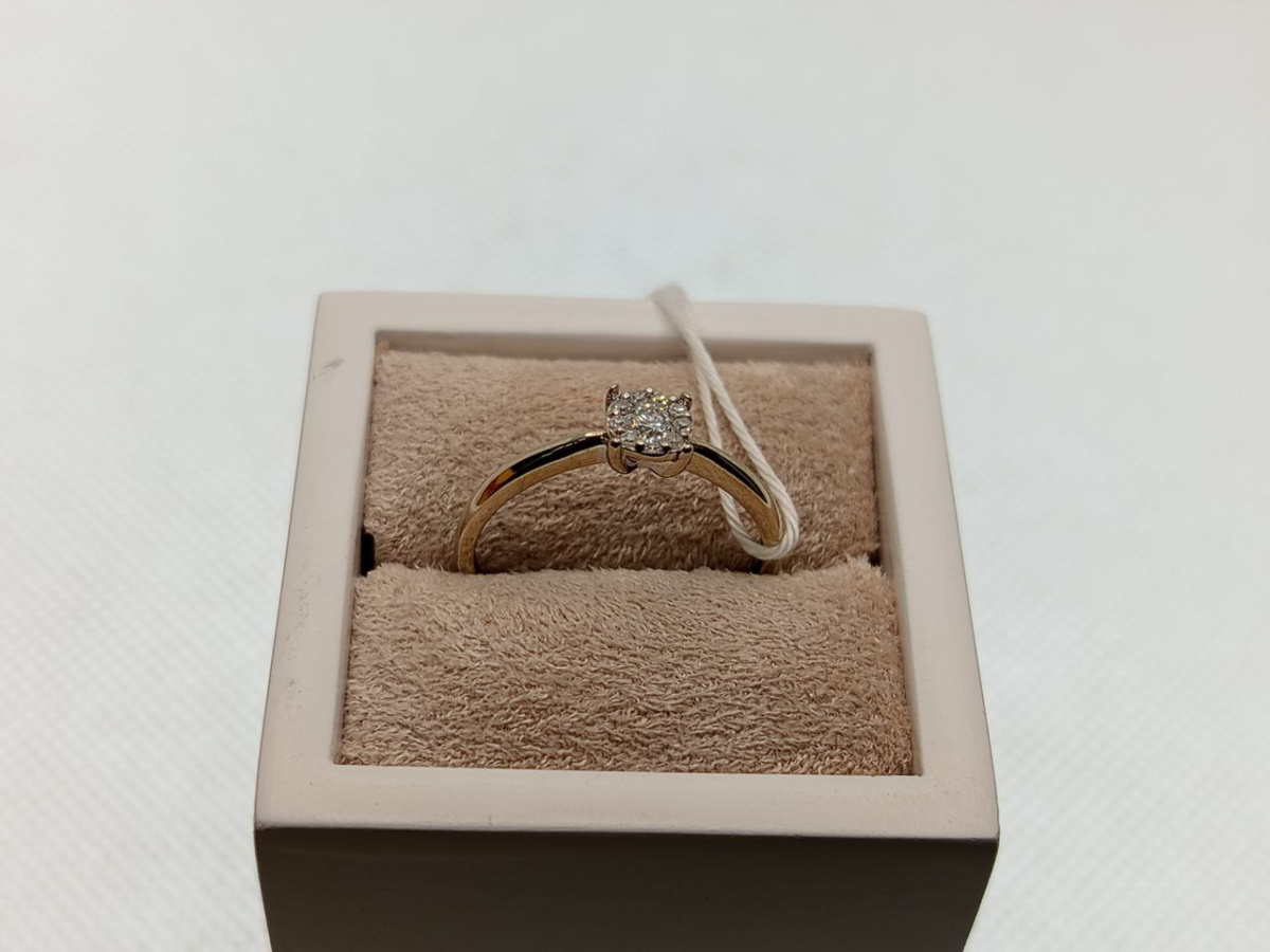 КОЛЬЦО БРИЛЛИАНТ Au 585 КОЛЬЦО БРИЛЛИАНТ Au 585