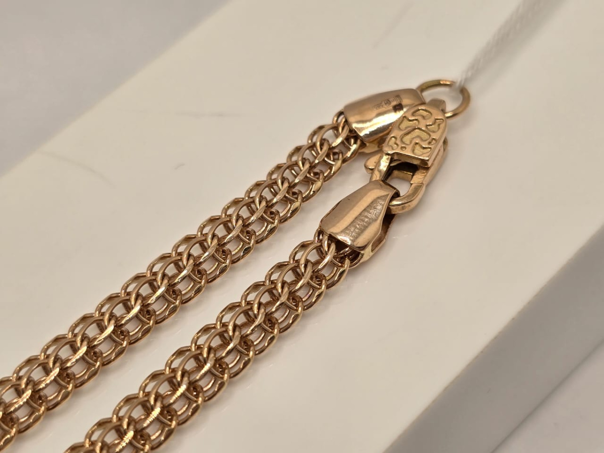 ЦЛИТ585 ЦЕПЬ ПОЛНОВЕСНАЯ Итальянка (Au 585)