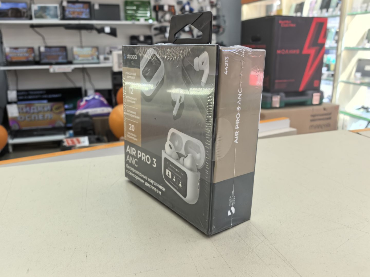 Наушники беспроводные Deppa 44213 Air Pro 3 ANC