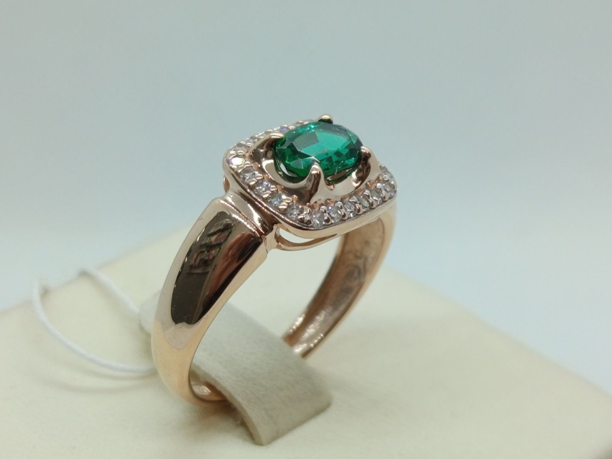 КОЛЬЦО БРИЛЛИАНТ Au 585