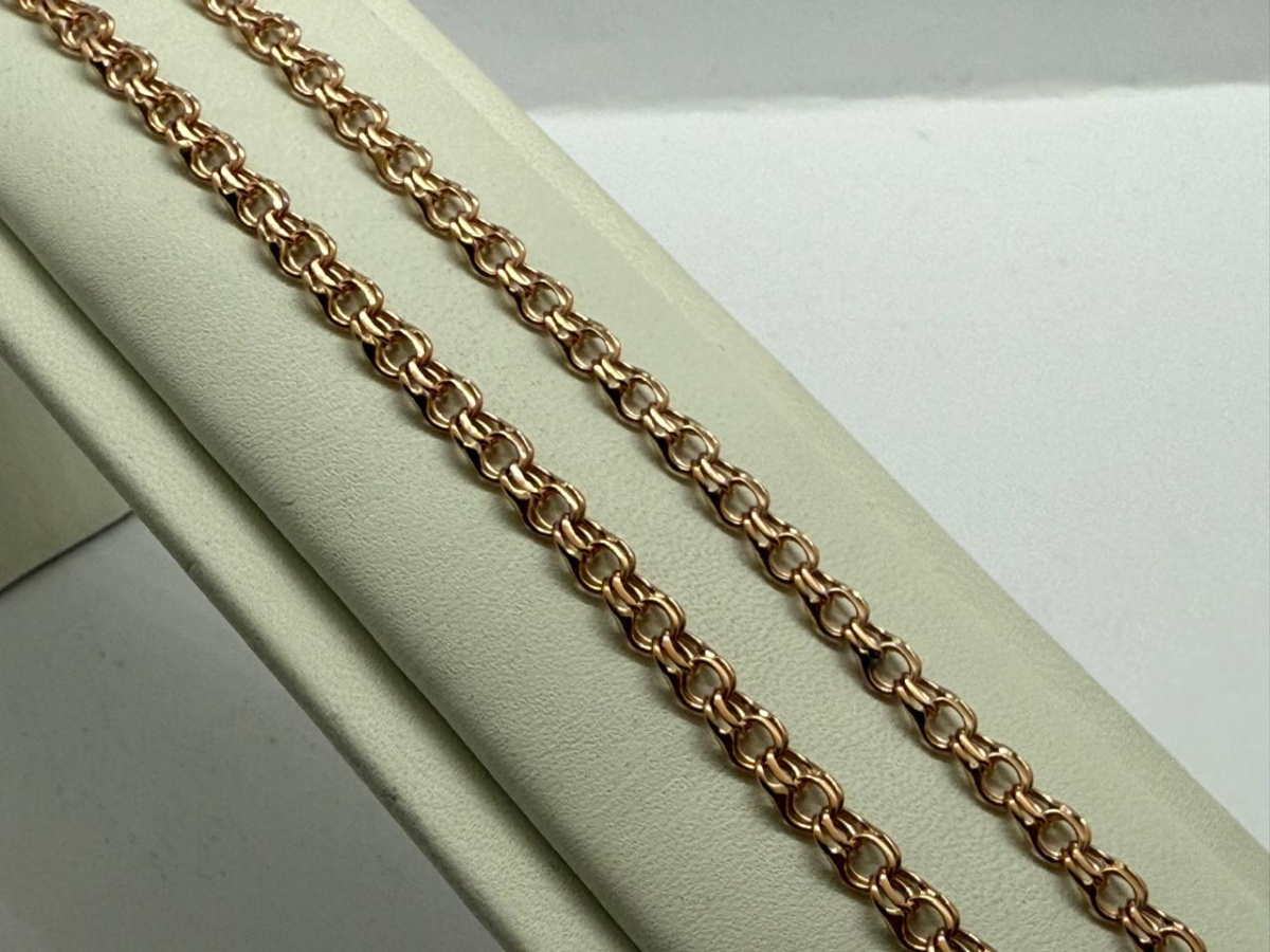 ЦЕПЬ ПОЛНОВЕСНАЯ Бисмарк (Au 585)