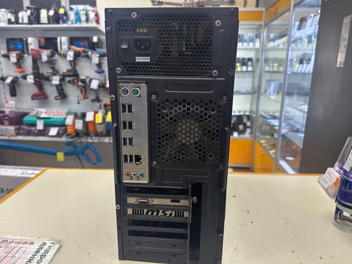 Системный блок Noname .; FX-8320, GeForce GT 1030, 8 Гб, 128 Гб, 750 Гб