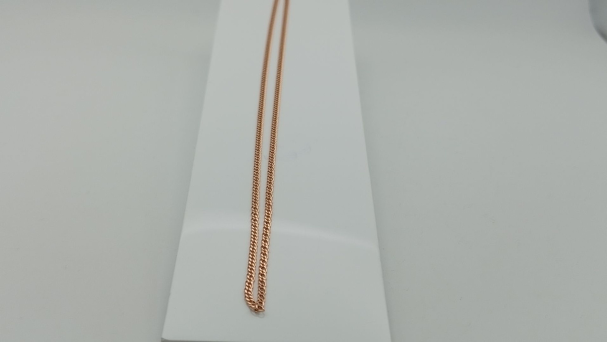 ЦЕПЬ ПУСТОТЕЛАЯ Ромб двойной (Au 585)