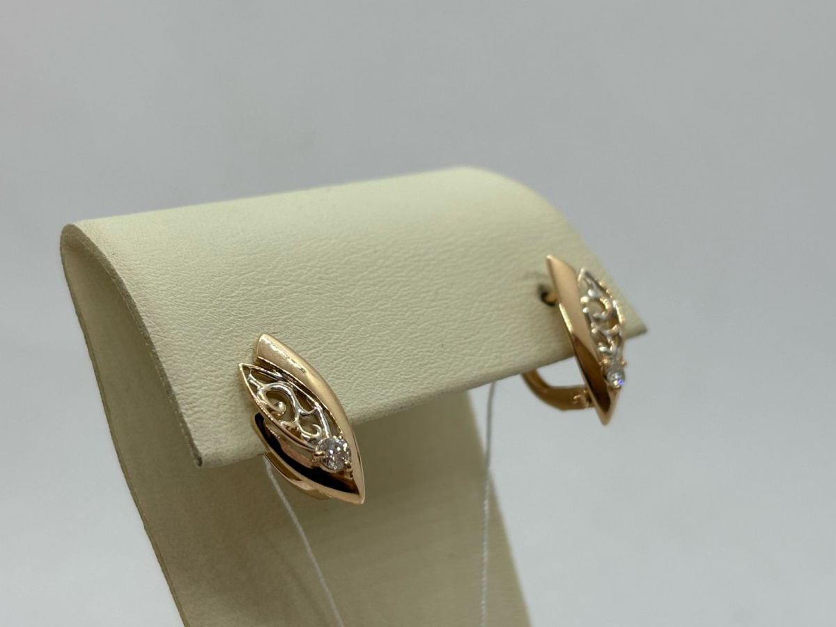 СЕРЬГИ БРИЛЛИАНТ (Au 585)